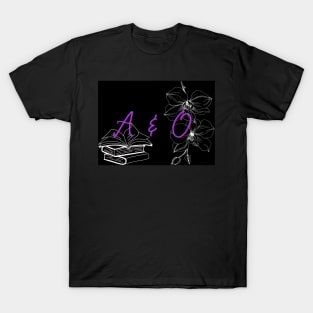 Books and Orchids T-Shirt